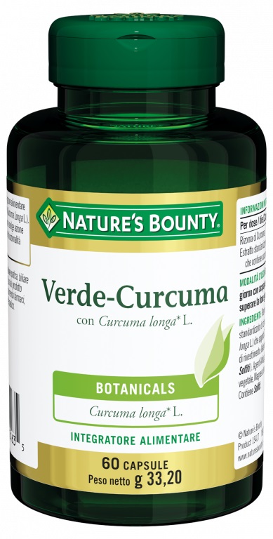 VERDE CURCUMA 60 CAPSULE 33,2 G - Pharmaleader