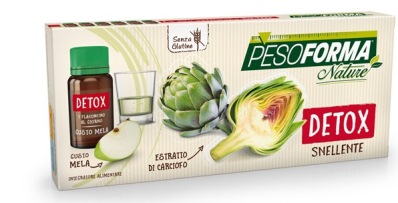 PESOFORMA NATURE DETOX SNELLENTE 6 FLACONCINI DA 10 ML - Pharmaleader
