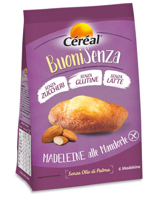 CEREAL BUONISENZA MADELEINE ALLE MANDORLE 180 G - Pharmaleader