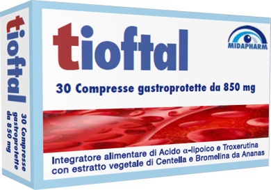 TIOFTAL 30 COMPRESSE GASTROPROTETTE - Pharmaleader