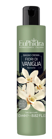 EUPHIDRA BAGNOCREMA NUTR VANIGLIA BAGNO CREMA IN FLACONE CON ETICHETTA - Pharmaleader