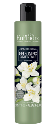 EUPHIDRA BAGNOCREMA NUTRIENTE GELSOMINO IN FLACONE CON ETICHETTA - Pharmaleader