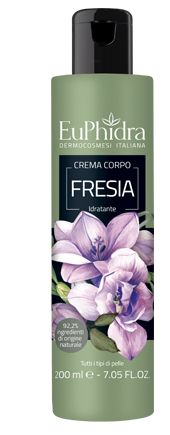 EUPHIDRA CREMA CORPO IDRATANTE FRESIA IN FLACONE CON ETICHETTA - Pharmaleader