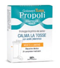 GOLASEPT TUSS PROPOLI CPR TOSSE DISPOSITIVO MEDICO COMPRESSE MASTICABILI ALLA PROPOLI IN ASTUCCIO - Pharmaleader