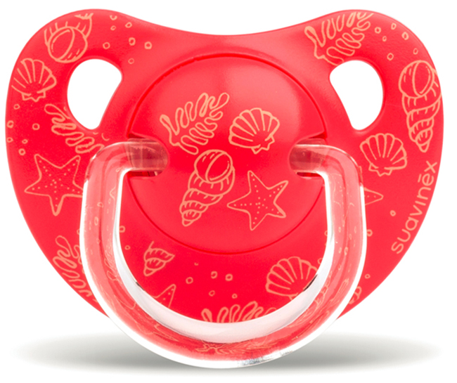 SUAVINEX IN THE SEA SUCCHIETTO ANATOMICO S 6/18 MESI CONCHIGLIE ROSA - Pharmaleader