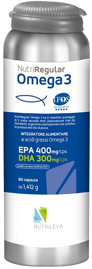 NUTRIREGULAR OMEGA 3 80 CAPSULE - Pharmaleader