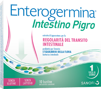 ENTEROGERMINA INTESTINO PIGRO 10 BUSTINE scad. 09/2025 - Pharmaleader