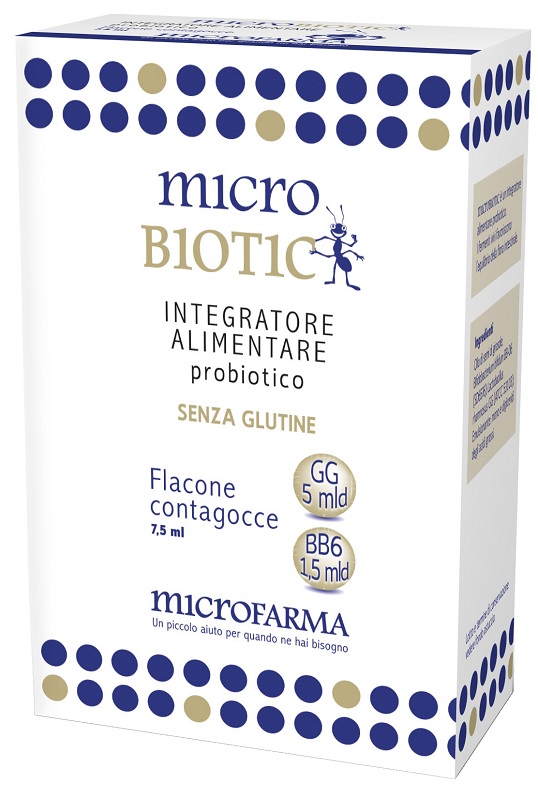 MICROBIOTIC GOCCE 7,5 ML - Pharmaleader
