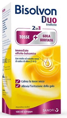 BISOLVON DUO SCIROPPO EMOLLIENTE 100 ML - Pharmaleader