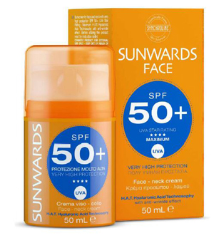 SUNWARDS FACE CREAM SPF 50+ 50 ML - Pharmaleader