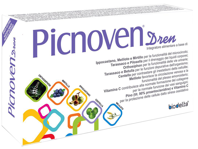 PICNOVEN DREN 50 COMPRESSE 31 G - Pharmaleader
