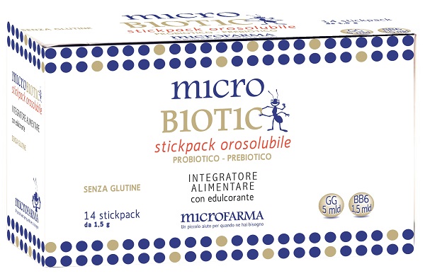 MICROBIOTIC STICK PACK 14 BUSTINE - Pharmaleader