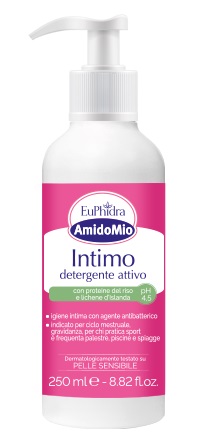EUPHIDRA AMIDOMIO INTIMO DETERGENTE ATTIVO 250 ML - Pharmaleader