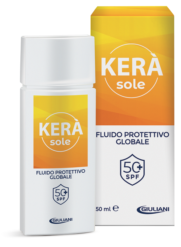 KERA' SOLE FLUIDO PROTETTIVO GLOBALE SPF 50+ 50 ML - Pharmaleader