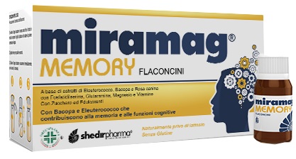 MIRAMAG MEMORY 10 FLACONCINI MONODOSE CON TAPPO DOSATORE 10 ML - Pharmaleader