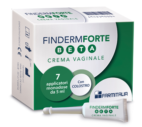 FINDERM FORTE BETA CREMA VAGINALE 7 APPLICATORI MONOUSO 5 G - Pharmaleader