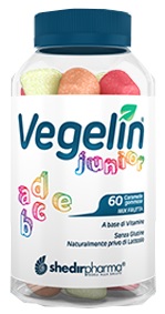 VEGELIN JUNIOR 60 CARAMELLE GOMMOSE - Pharmaleader