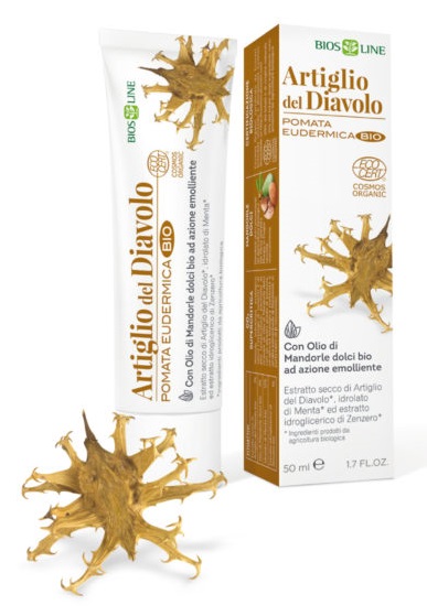 BIOSLINE ARTIGLIO DEL DIAVOLO POMATA EUDERMICA BIO CERT ECOCERT 50 ML - Pharmaleader