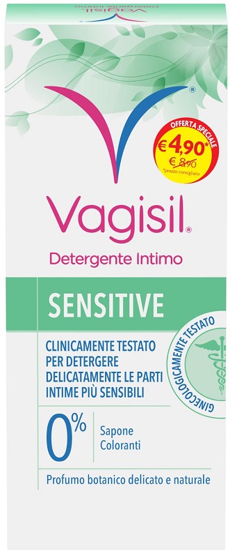 VAGISIL DETERGENTE SENSITIVE 250 ML - Pharmaleader