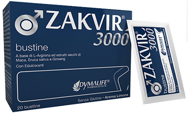 ZAKVIR 3000 20 BUSTINE 122 G - Pharmaleader
