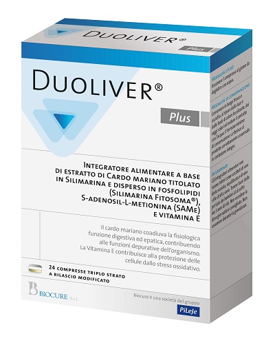 DUOLIVER PLUS 24 COMPRESSE - Pharmaleader