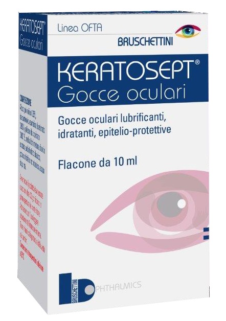 GOCCE OCULARI KERATOSEPT 10 ML - Pharmaleader