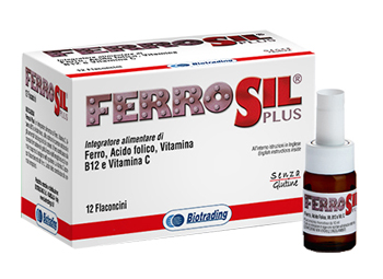 FERROSIL PLUS 12 FLACONCINI - Pharmaleader