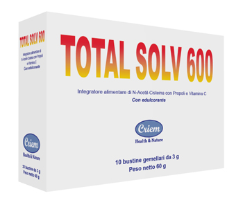 TOTAL SOLV 600 10 BUSTINE GEMELLARI - Pharmaleader