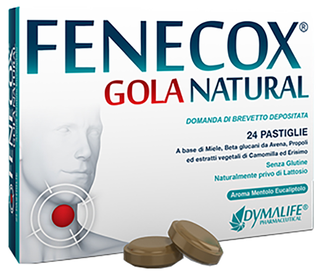 FENECOX GOLA NATURAL MENTOLO EUCALIPTO 36 PASTIGLIE - Pharmaleader
