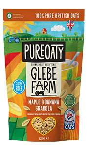 GLEBE FARM GRANOLA AVENA CON SCIROPPO D'ACERO E BANANA 325 G - Pharmaleader