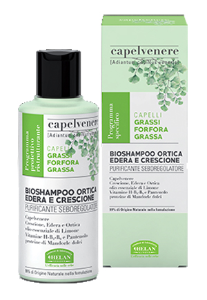 CAPELVENERE BIOSHAMPOO ORTICA EDERA E CRESCIONE 200 ML - Pharmaleader