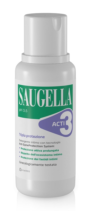 SAUGELLA ACTI3 DETERGENTE INTIMO 250 ML - Pharmaleader