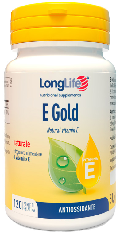 LONGLIFE E GOLD 90UI 120 PERLE - Pharmaleader