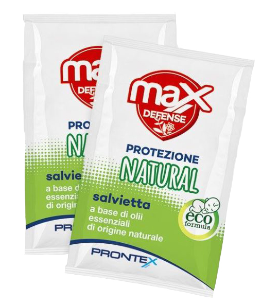 PRONTEX MAX DEFENSE SALVIETTINE NATURAL 6 PEZZI - Pharmaleader