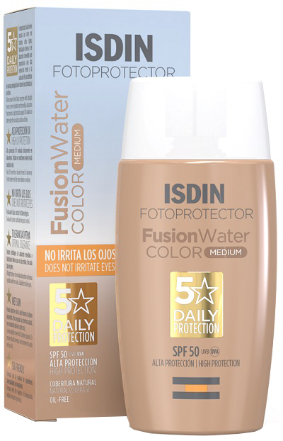 FOTOPROTECTOR FUSION WATER COLOR MEDIUM 50 ML - Pharmaleader