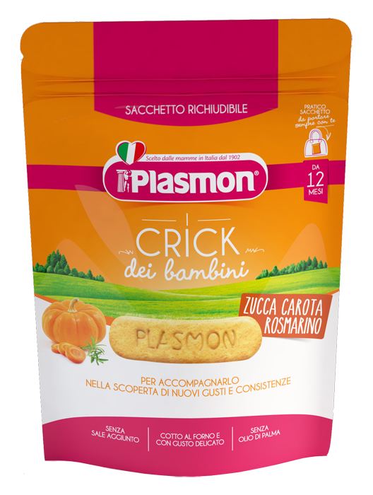 PLASMON CRICK ZUCCA/CARORA/ROSMARINO 100 G - Pharmaleader