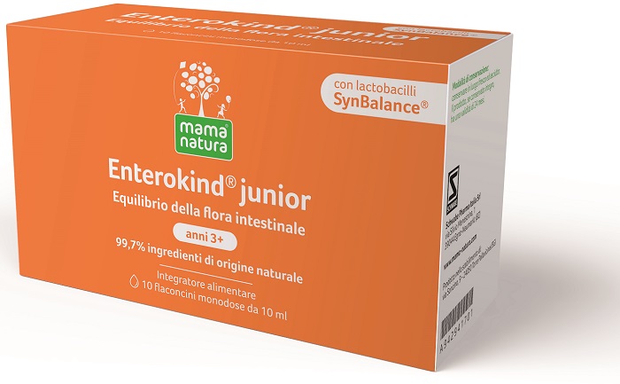 MAMA NATURA ENTEROKIND JUNIOR 10 FLACONCINI 10 ML - Pharmaleader