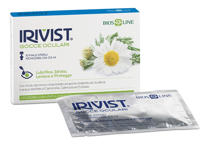 IRIVIST GOCCE MONODOSE 10 FIALE 0,5 ML ACIDO IALURONICO CROOS - Pharmaleader
