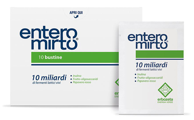 ENTERO MIRTO 10 BUSTINE - Pharmaleader