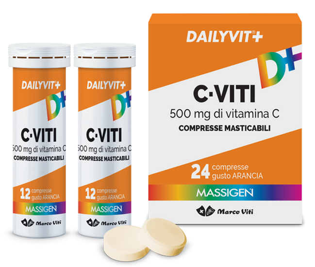 C VITI 500 MG 24 COMPRESSE MASTICABILI - Pharmaleader
