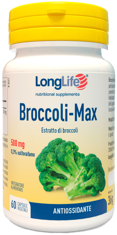 LONGLIFE BROCCOLI MAX 60 CAPSULE - Pharmaleader