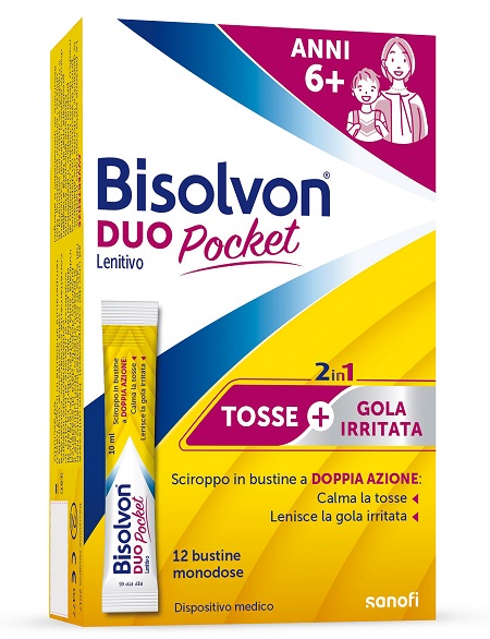 BISOLVON DUO POCKET LENITIVO NEW 12 BUSTINE - Pharmaleader
