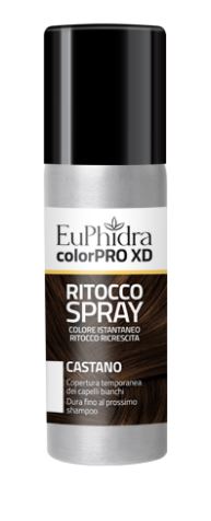 EUPHIDRA COLORPRO XD TINTURA RITOCCO SPRAY CAPELLI CASTANO 75 ML - Pharmaleader