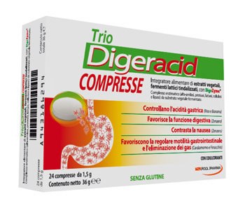 TRIO DIGERACID 24 COMPRESSE - Pharmaleader