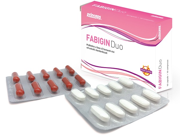 FABIGIN DUO 10 CAPSULE 10 COMPRESSE - Pharmaleader