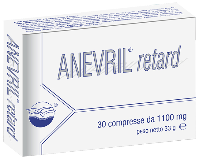 ANEVRIL RETARD 30 COMPRESSE - Pharmaleader