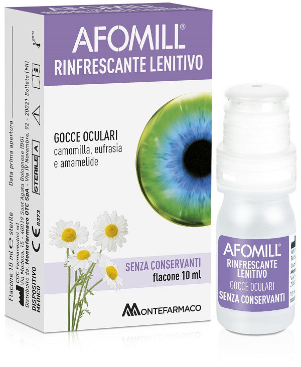 AFOMILL RINFRESCANTE SENZA CONSERVANTI 10 ML - Pharmaleader