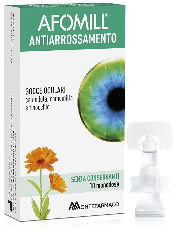 AFOMILL ANTIARROSSAMENTO SENZA CONSERVANTI 10 FIALE DA 0,5 ML - Pharmaleader