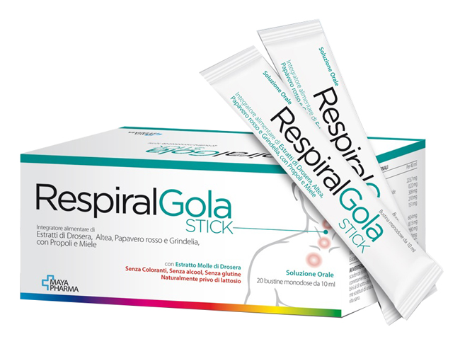 RESPIRAL GOLA 20 BUSTINE 10 ML - Pharmaleader