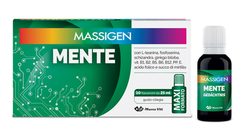 MASSIGEN MENTE 10 FLACONI DA 25 ML - Pharmaleader